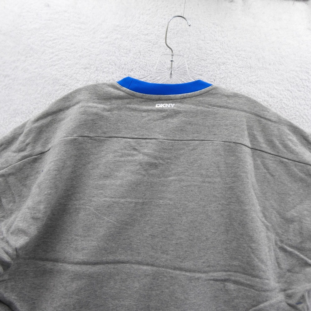 DKNY Sport Shirt Women Small Toronto Blue Jays Grey Blue Vintage Y2K Sweatshirt - Picture 9 of 9